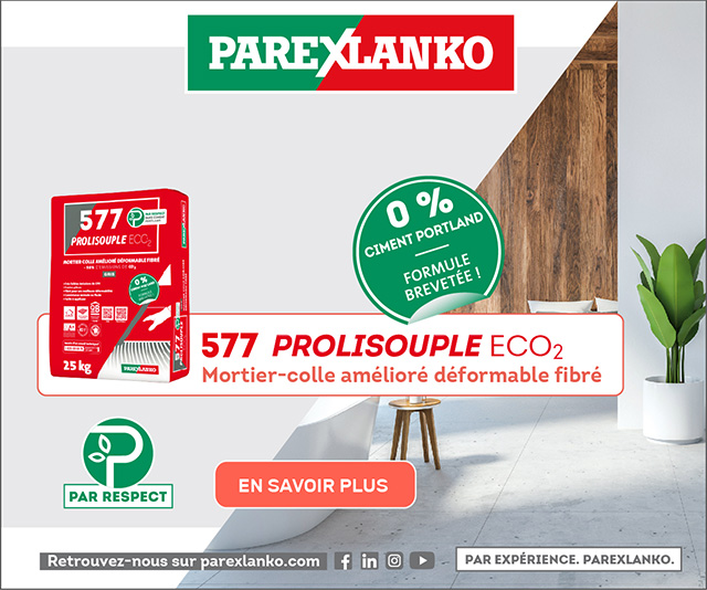 mortier-colle fibré 577 PROLISOUPLE ECO2
